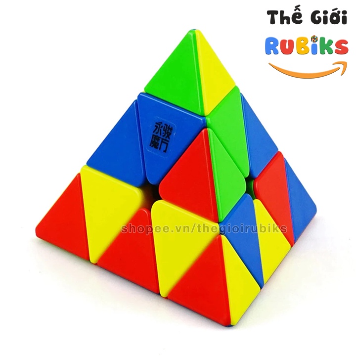 Rubik YJ YuLong Pyraminx v2 M 3x3 Magnetic Có Nam Châm YongJun YuLong Tam Giác V2M 3x3x3