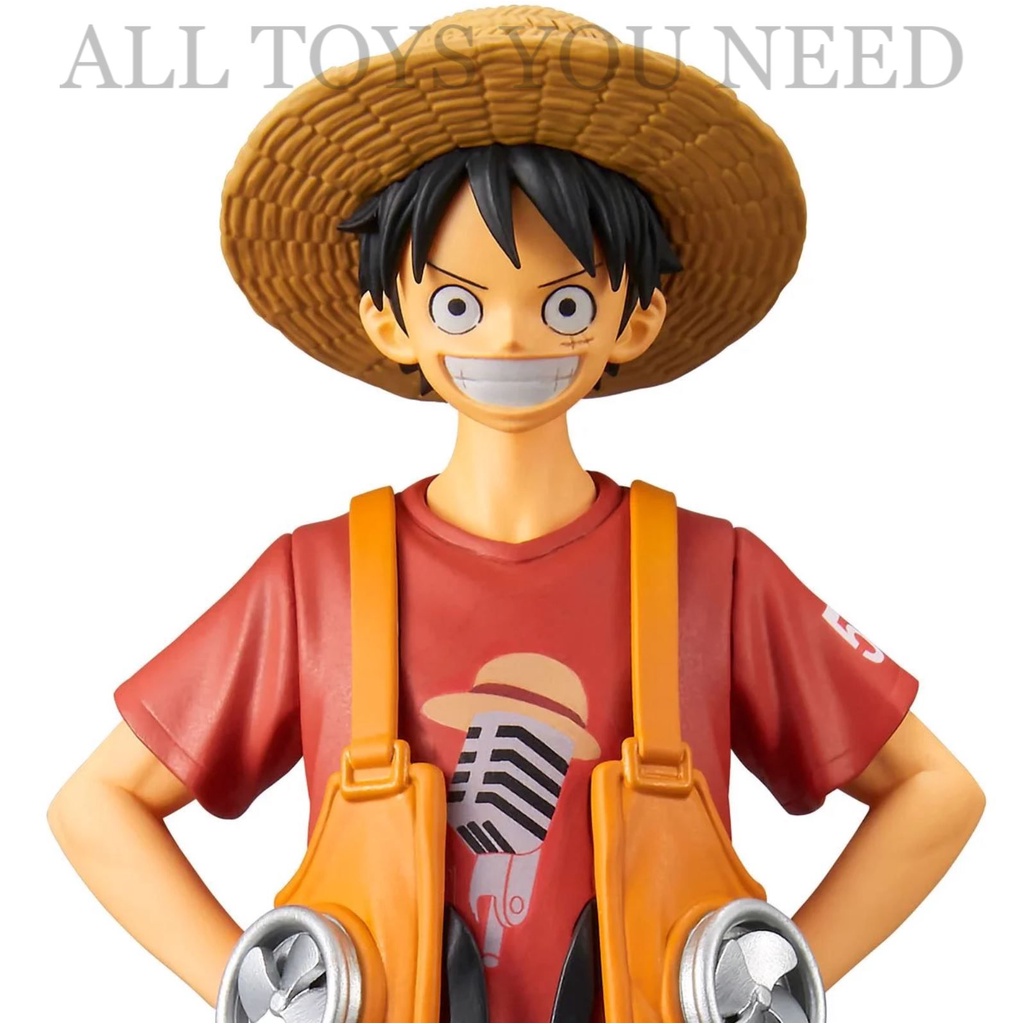 🔔 CÓ SẴN 🔔  Mô hình One Piece FILM RED DXF The Grandline Men Vol. 1 Monkey D. Luffy