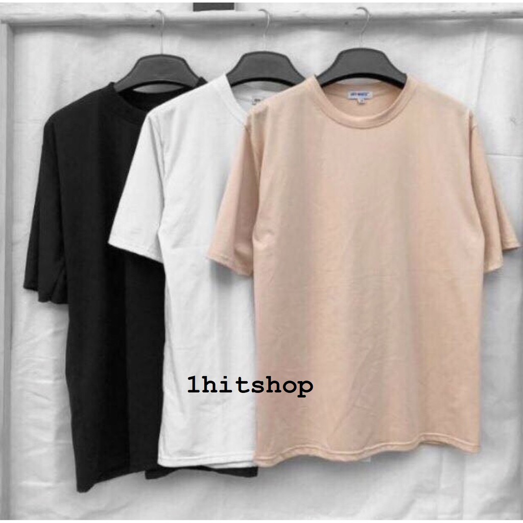 ÁO THUN trơn 11 Màu Ulzzang UNISEX 1hitshop | WebRaoVat - webraovat.net.vn