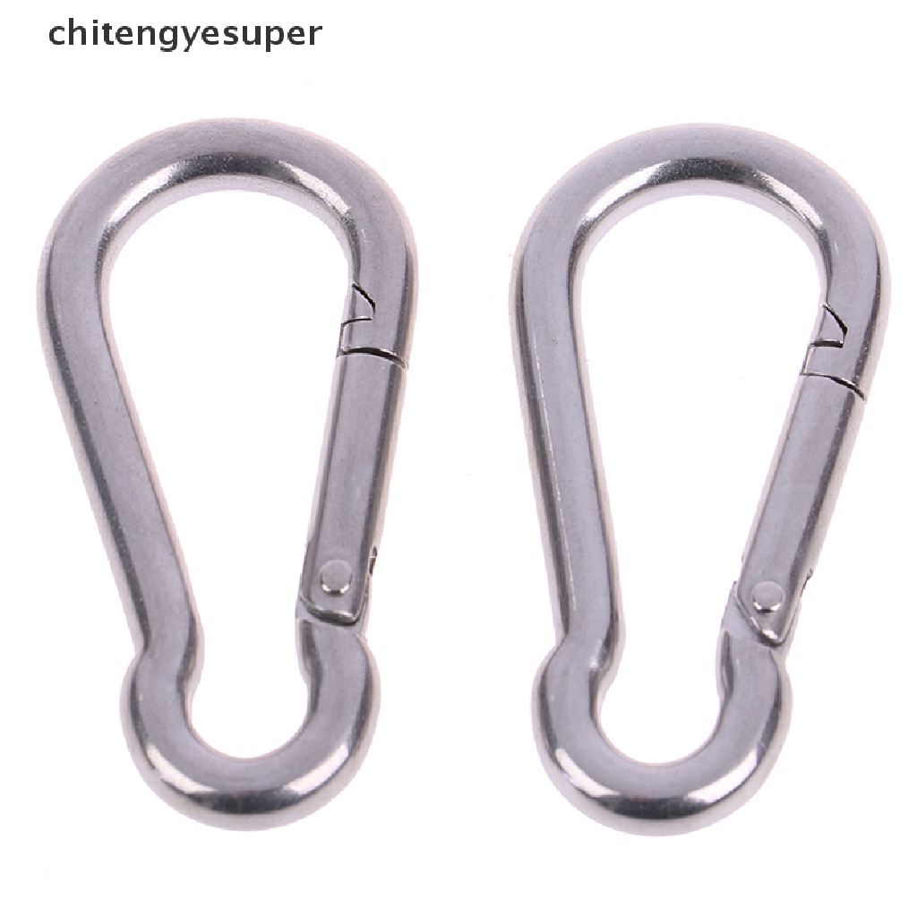 Set 2 móc treo võng hình chữ U gắn tường bằng thép không gỉ
