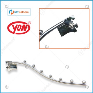 Móc bi treo quần áo shop thời trang cài thanh ray