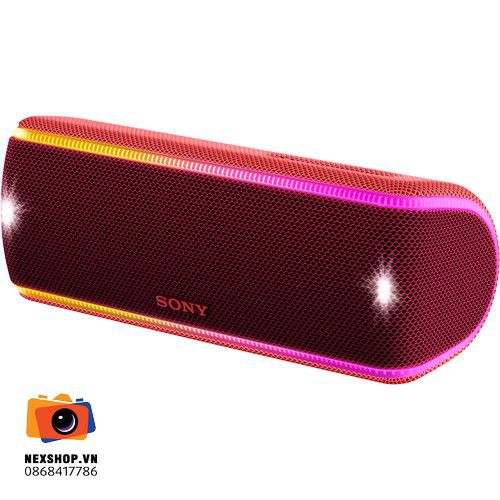 Loa di động Sony SRS-XB31 EXTRA BASS không dây | Chính hãng | Đỏ | Song Tấn phân phối - Clear kho