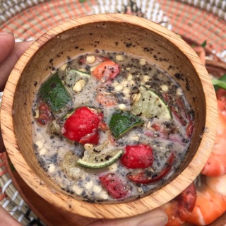 Muối tiêu sữa bò pha sẵn