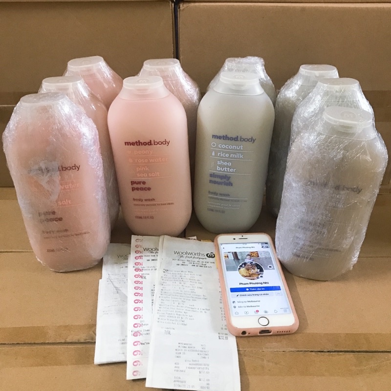 SỮA TẮM NỘI ĐỊA ÚC METHODBODY - HÀNG CÓ BILL BAY AIR ✈️ | BigBuy360 - bigbuy360.vn