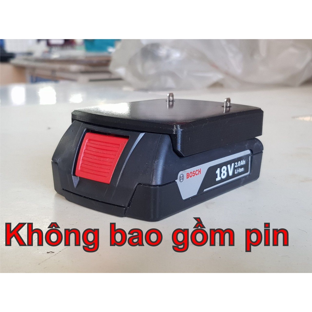 Đế chuyển Pin BOSCH 18v trượt