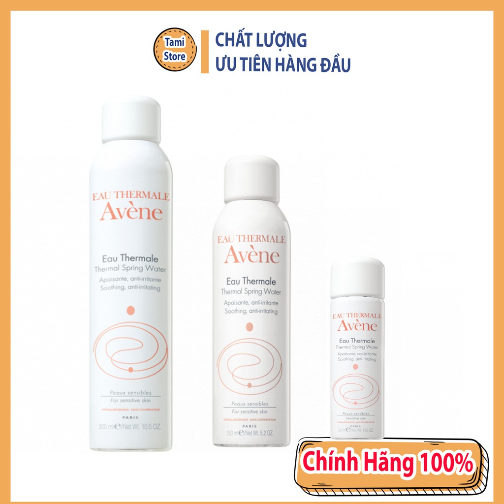 Xịt Khoáng Cấp Ẩm Cấp Nước Làm Dịu Da Avene Nội Địa Pháp Chuẩn Chính Hãng 100%