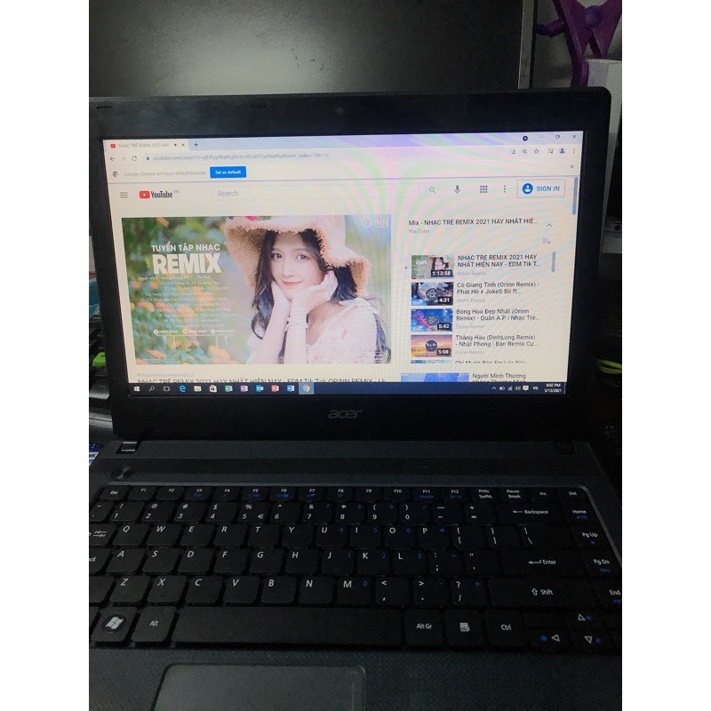 Laptop acer 4739 Pin 4Giờ cpu i3, Ram 4gb, Hdd 750gb, mình mua nhưng ít xài bán rẻ