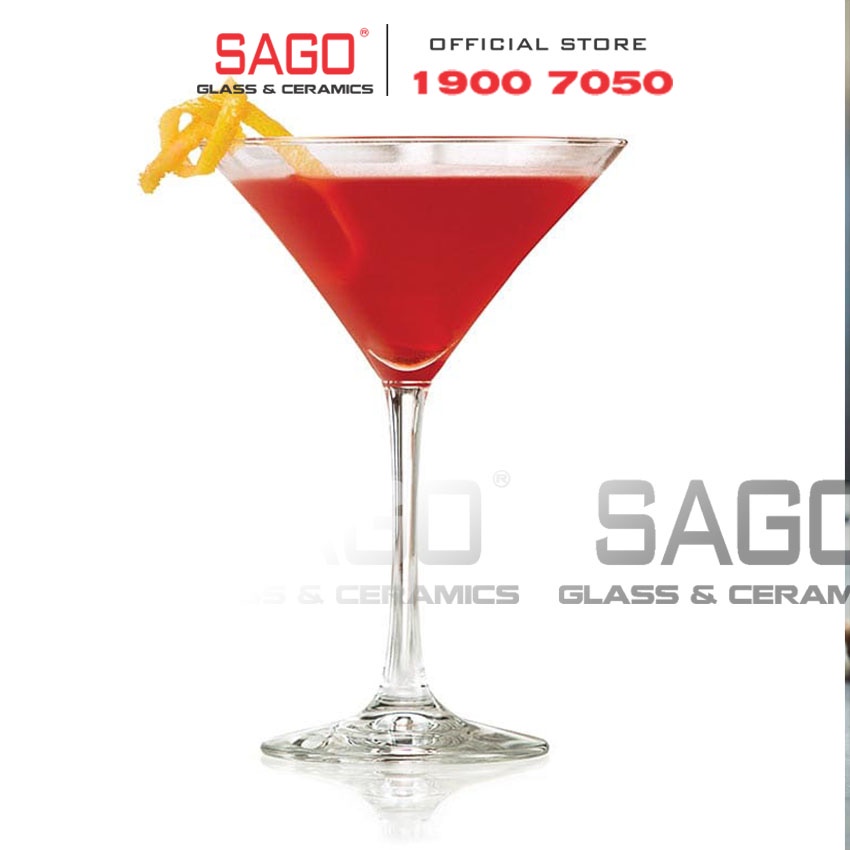 Ly Thủy Tinh Libbey Vina Martini 237ml , Thủy Tinh nhập Khẩu E.U