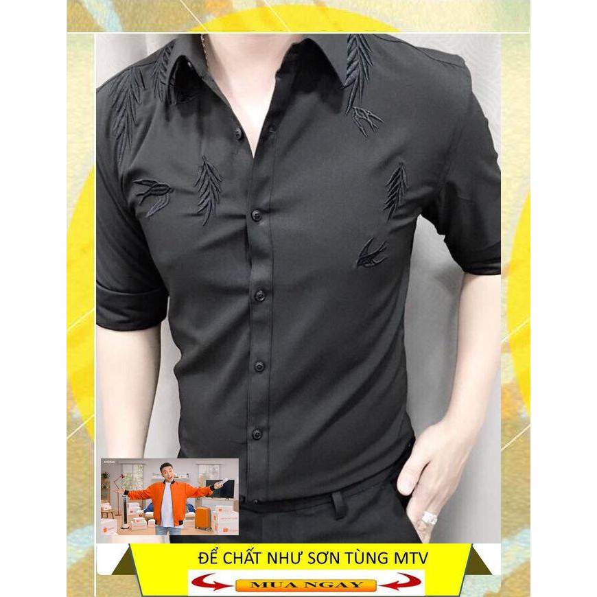 Áo Sơmi Body Đẹp Chuẩn Soái Ca,áo sơ mi nam phong cách chất