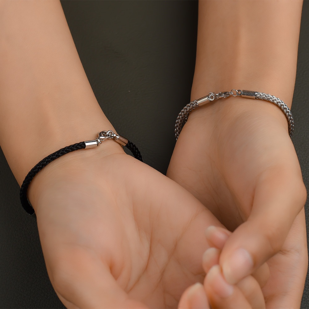 Vòng Tay Bện Dây Thừng Hoạt Hình Hoàng Tử Bé Và Cáo Thời Trang Có Thể Điều Chỉnh Làm Quà Tặng Cho Bạn Bè/Cặp Đôi