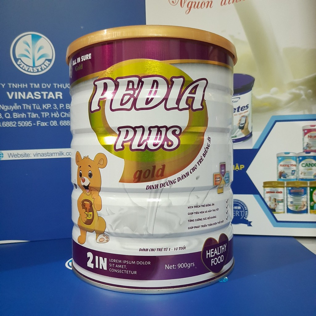 [sale] Sữa biếng ăn All in Pedia 900g cho trẻ từ 1 tuổi trở lên