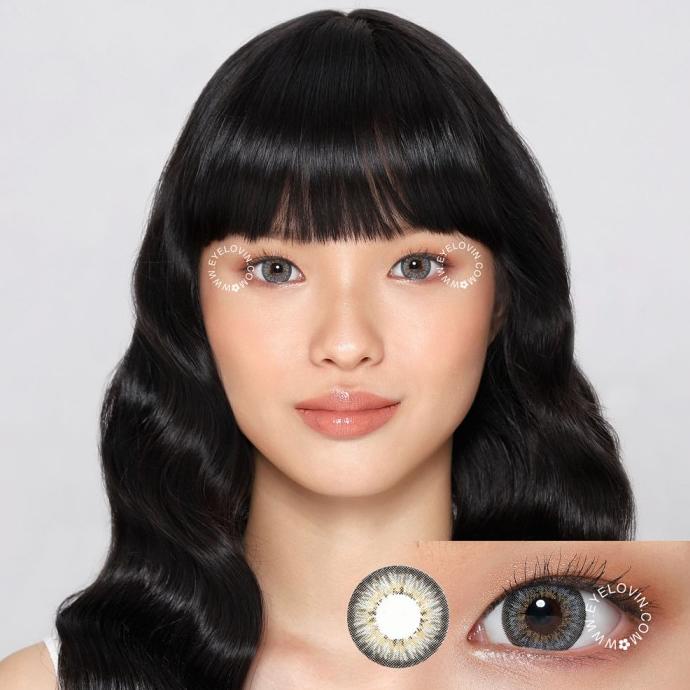 Kính Áp Tròng Màu Xám 3Tones Thời Trang