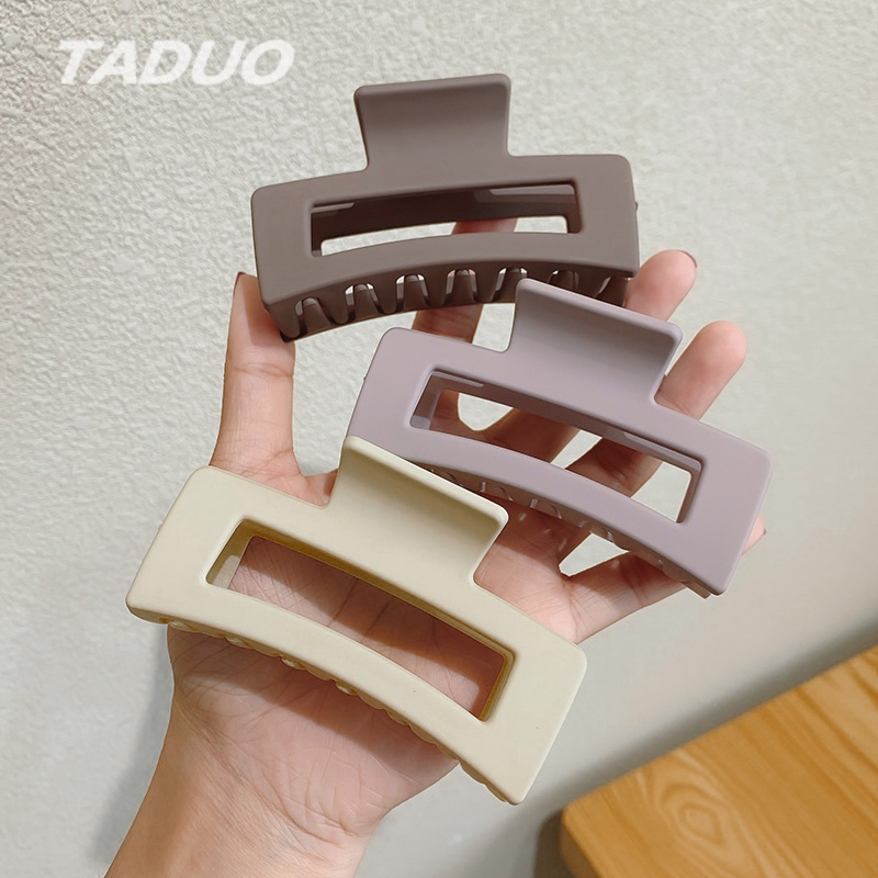 Kẹp tóc hình vuông phong cách Hàn Quốc