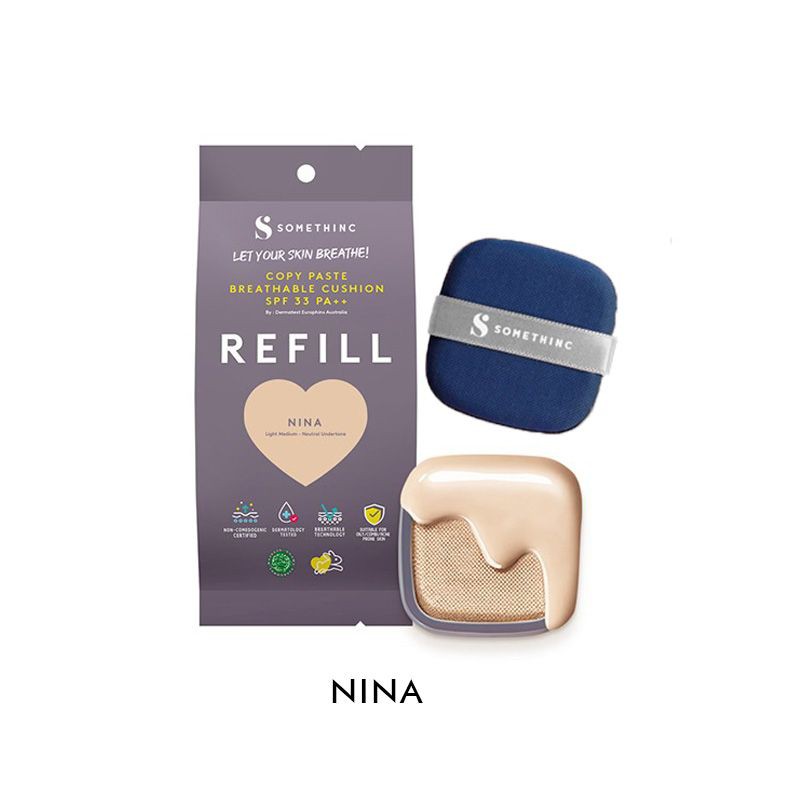 (hàng Mới Về) Phấn Nước Dạng Lưới Thoáng Khí Chống Nắng Spf33 Pa + + Somethinc | BigBuy360 - bigbuy360.vn