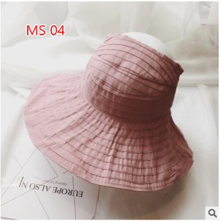 Mũ nửa đầu nữ - mũ gập gọn
