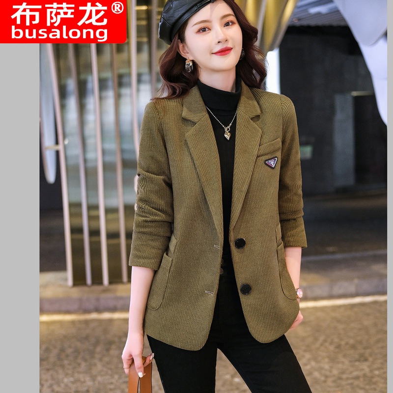 Áo Khoác Vest Tay Dài Thời Trang Công Sở Thanh Lịch Cho Nữ