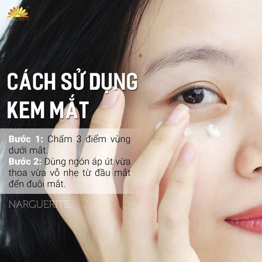 KEM GIẢM THÂM MẮT, DƯỠNG SÁNG, CHỐNG LÃO HÓA VÙNG MẮT AGELESS EYE CREAM NARGUERITE  (10GR) | BigBuy360 - bigbuy360.vn