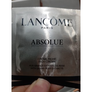 combo 10 gói Kem dưỡng chuyên sâu giúp tái tạo làn da và khôi phục nét tươi trẻ rạng ngời ABSOLUE RICH CREAM