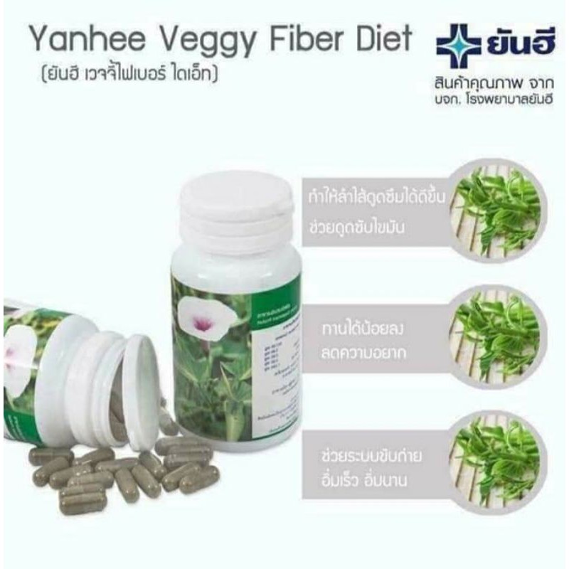 Viên uống khử mỡ giảm cân rau xanh hộp 100 viên Thái Lan