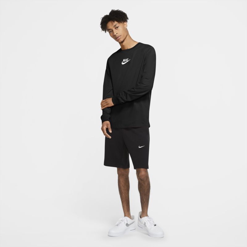 Áo Thun Thể Thao Nike Cổ Tròn Dài Tay Cuirane + + + - 100% Chính Hãng Dành Cho Nam