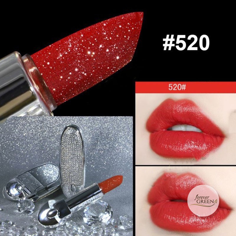 Son lì HOJO Princess đính hạt lấp lánh kèm gương sang chảnh  FG068 | BigBuy360 - bigbuy360.vn