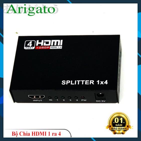 Hub chia HDMI,bộ chia hdmi 1 ra 4 - 1 ra 2 - Bộ chia HDMI Switch 1 ra 2 - 1 ra 4 Full HD