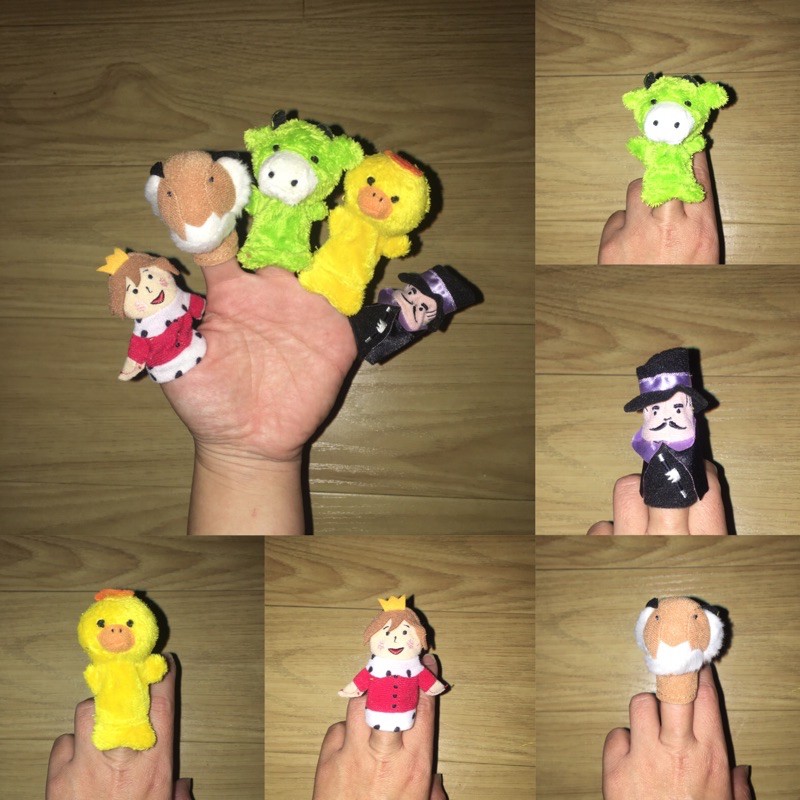 Set 5 rối ngón tay