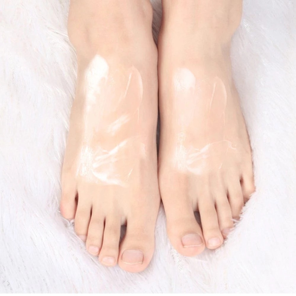 1 Cặp Mặt Nạ Chân Sữa Lạc Đà Dưỡng Ẩm Chống Nứt Nẻ Chăm Sóc Da Chân