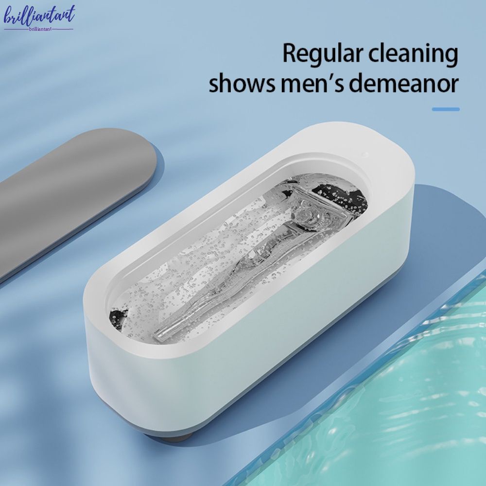 Máy rửa trang sức đồng hồ đeo tay siêu âm độ rung cao cầm tay nhỏ mini đa năng cho đồ trang sức mắt kính