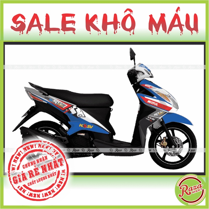 | SALE KHÔ MÁU | Tem trùm xe Luvias - Decal PVC 5 Lớp Cao Cấp - Chống Thấm, Chống Phai Màu - Mã số: LUV 9