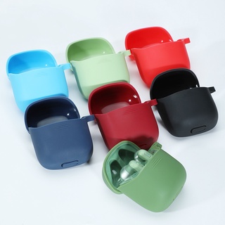 TWS silicone solid color protective case bluetooth headset protective case For JBL tune 220