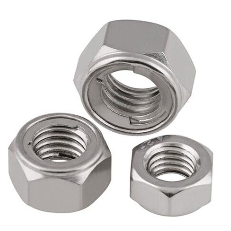 Đai Ốc Khóa Tự Động Bằng Thép Không Gỉ 304 M3 M4 M5 M6 M8 M10-M20