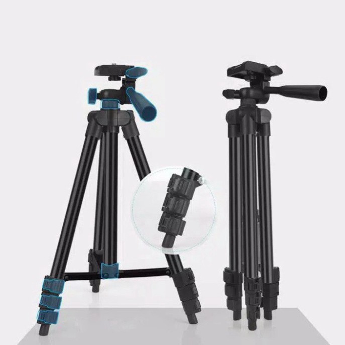 Giá đỡ điện thoại 3120 -kèm kẹp điện thoại 3 chân-Gậy livestream, quay tiktok ,quay video,chụp ảnh chống rung