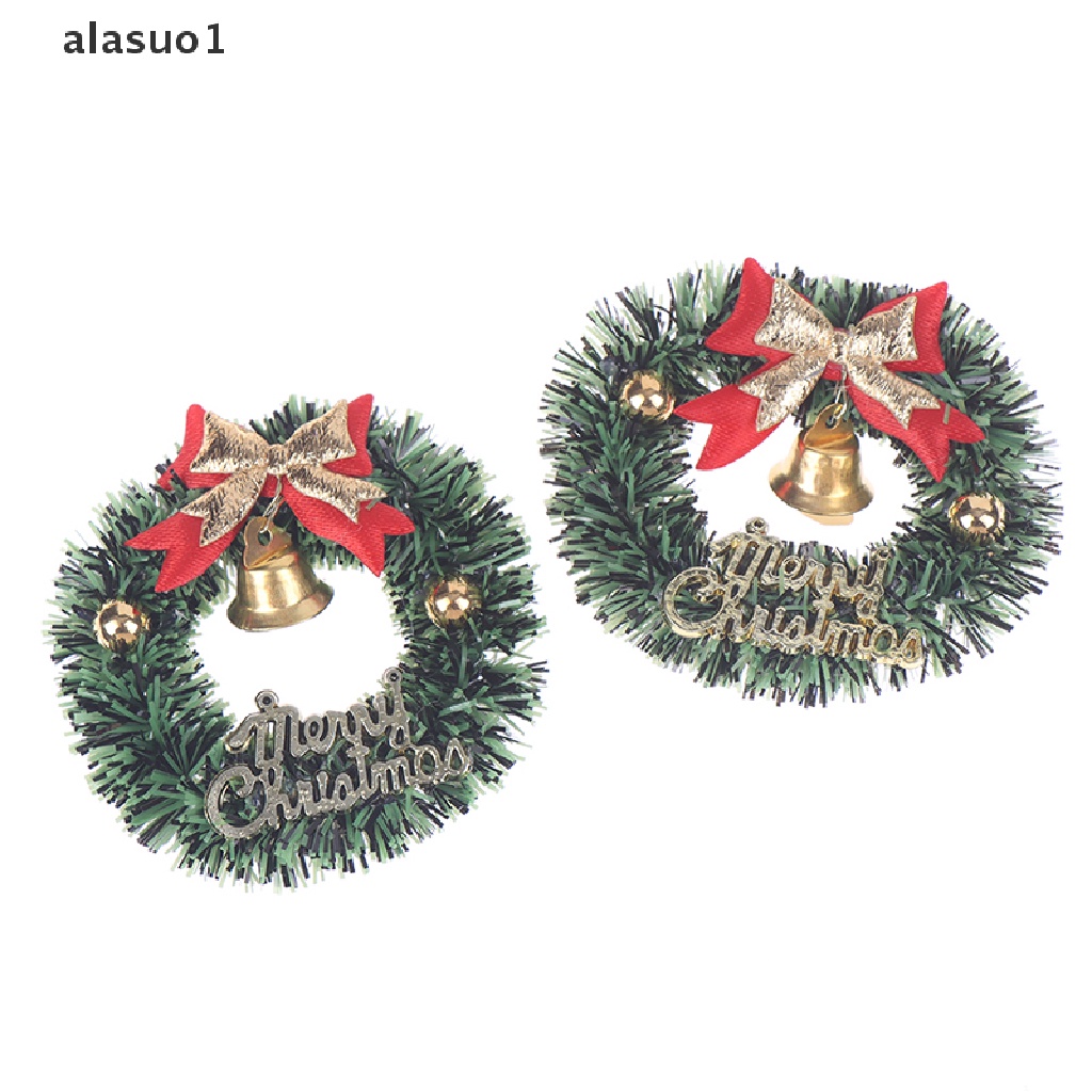 Vòng Hoa Giáng Sinh Trang Trí Nhà Búp Bê 1: 6