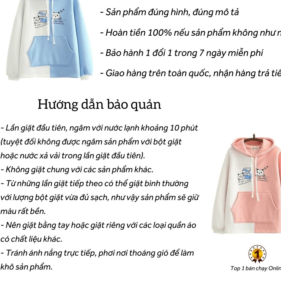 [HOT] Áo khoác nỉ hoodie KN1 Mèo Cute [ FREESHIP ] | BigBuy360 - bigbuy360.vn