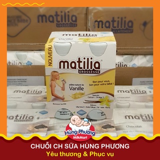 Sữa bầu Matilia Pháp vị socola/ vani (lốc 4 chai)