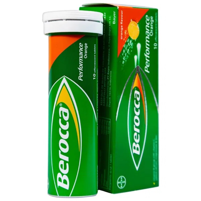 ✅ Viên sủi bổ sung Vitamin Berocca Performance