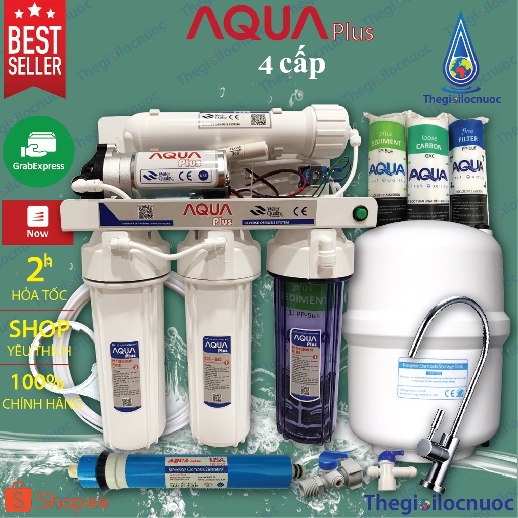 Máy lọc nước Aqua Lead 8-10 cấp lọc chính hãng