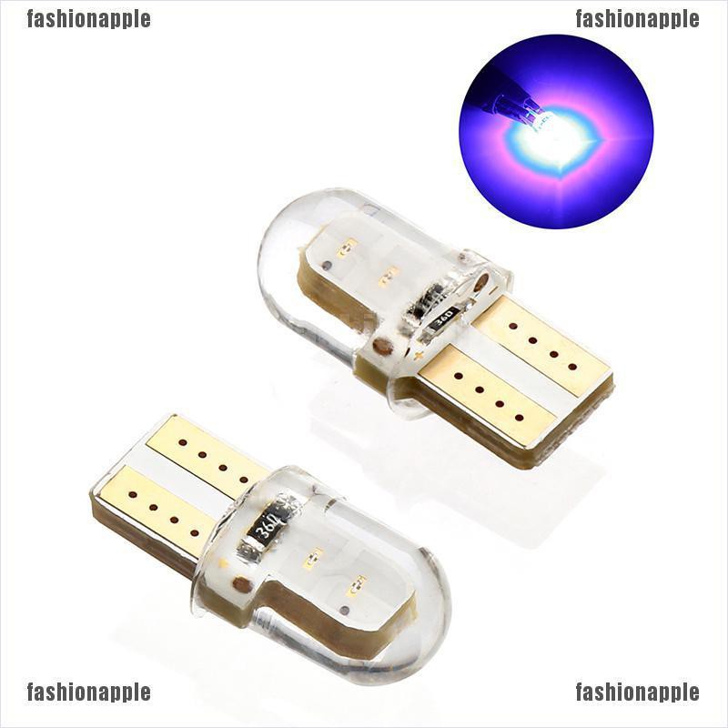 Set 10 Đèn LED T10 194 168 W5W 8SMD Ánh Sáng Trắng Dành Cho Ô Tô