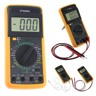 Vạn Năng Kế Dt-9208A Đo Amp Ohm Ac / Dc