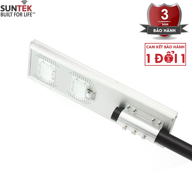 Đèn Đường Năng Lượng Mặt Trời Liền Thể SUNTEK LED Solar Light JD-19100 100W - Hàng Chính Hãng - Bảo hành 3 năm 1 đổi 1