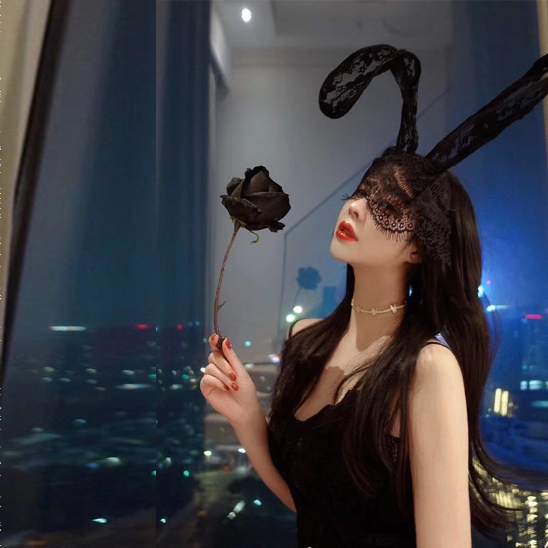 Mặt Nạ Ren Bịt Mắt Cột Dây Màu Đen Huyền Bí Sexy Gợi Cảm Mainia Shop | BigBuy360 - bigbuy360.vn