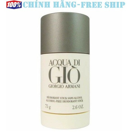 LĂN KHỬ MÙI NƯỚC HOA ARMANI ACQUA DI GOP DEODORANT STICK 75G CHÍNH HÃNG - 8044