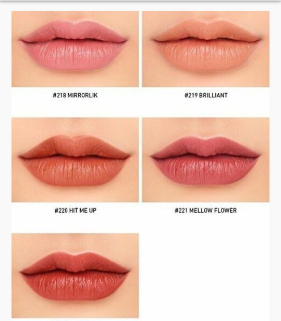 Son lì 3ce Mood Recipe Matte Lip Color 2017