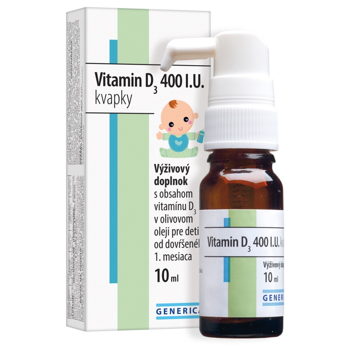 Tinh Chất Vitamin D3 400 I.U. 10ml