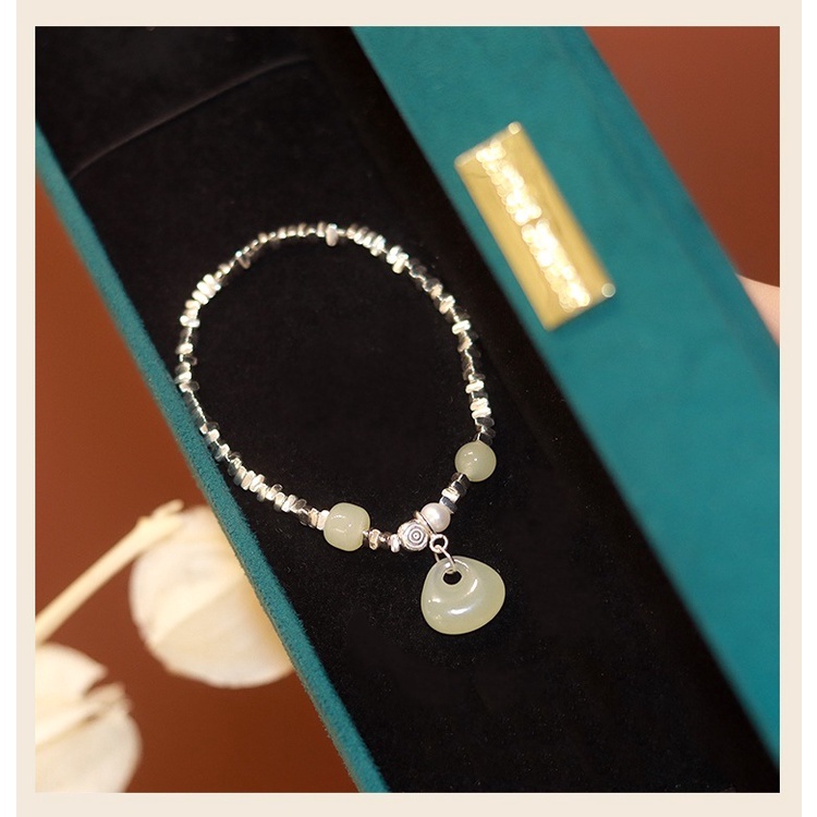 [Hàng Mới Về] Vòng Tay Trang Sức Mặt Túi Tiền Đính Hạt Kiểu Cách Mùa Hè Cho Nữ