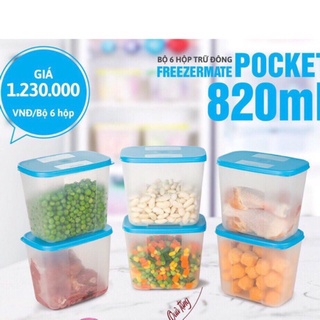 Hộp trữ đông Freezermate pocket 820ml ( 1 hộp )