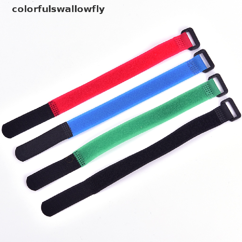 Colorfulswallowfly 5Pcs Bicycle Strap Bike Handlebar Fixed Tape Cycling Pump Bottle Fastening Bands CSF