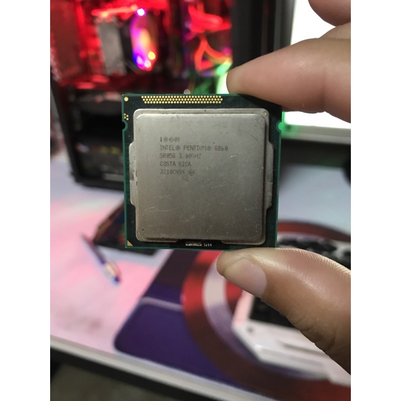 Bộ xử lý máy tính chip CPU Intel Pentium G860