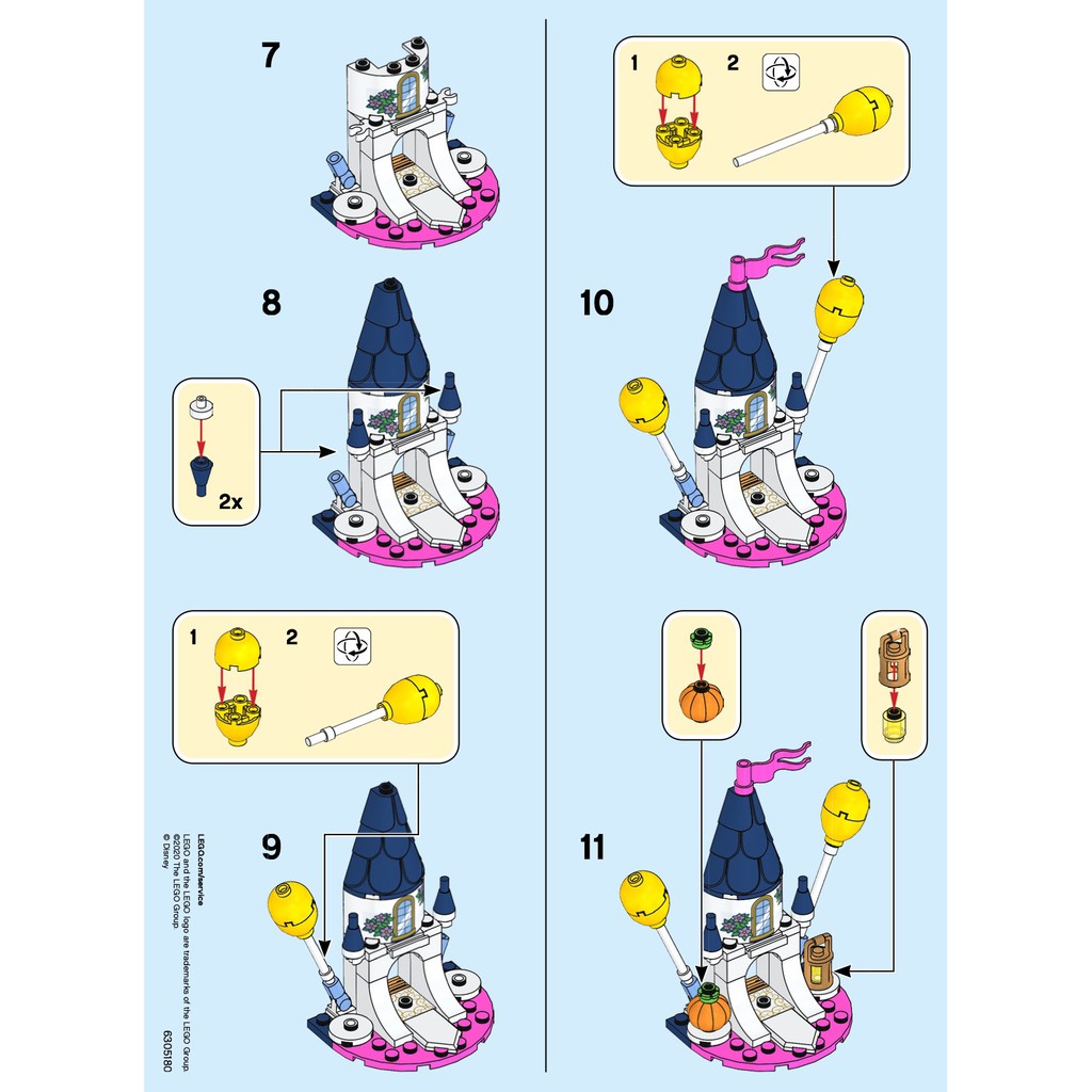 Lego 30554 - Lâu đài nhỏ Cinderella